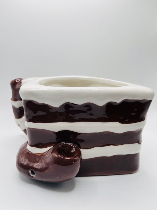 Chocolate Cake Mug Pipe